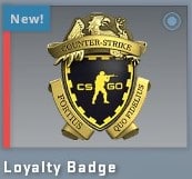 csgo loyalty badge account